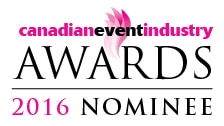 Canadian Event Industry Awards Nominee 2016