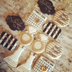Personalized cookies by Sugar Shimmer in Calgary. Image and portfolio here.